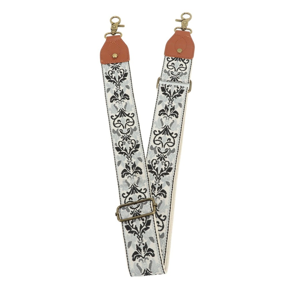 Embroidered Camera Strap Thickened Bohemian Style Floral Pattern Camera Neck