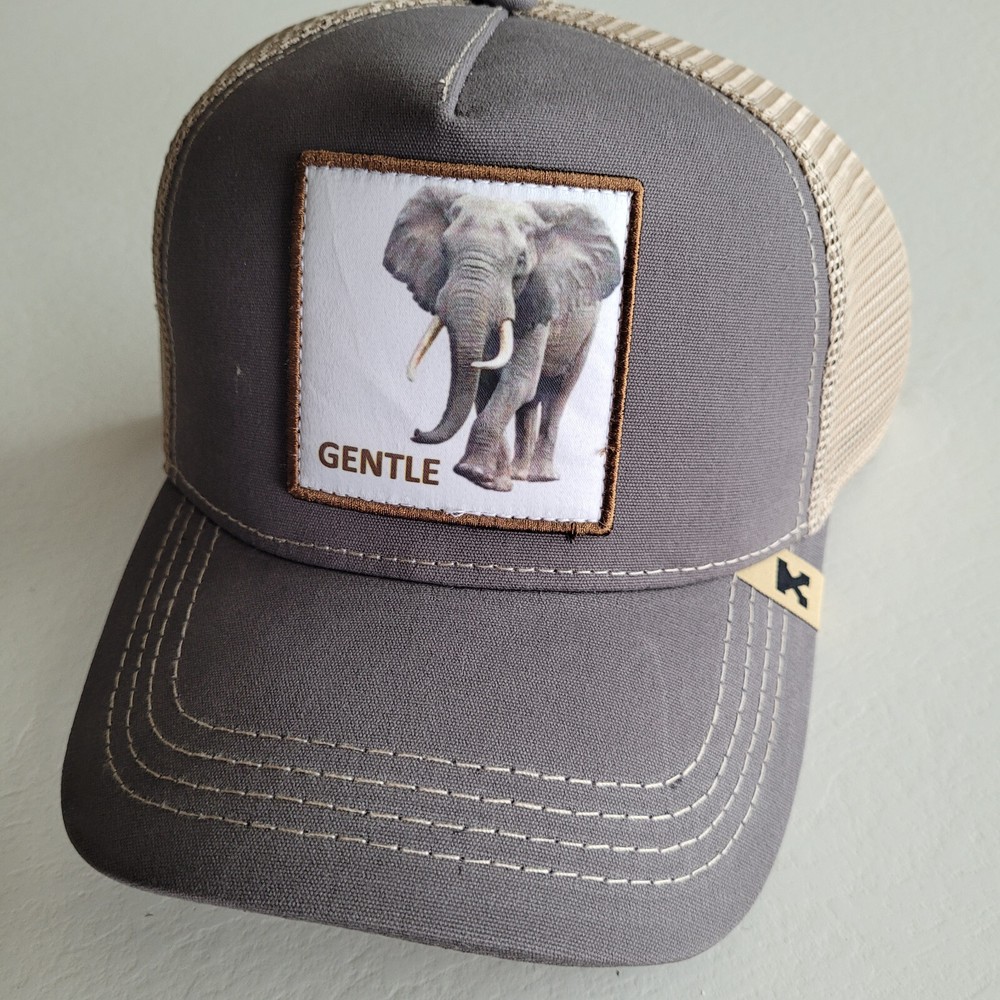 Gentle Hat Crazy Trucker Baseball Cap Mesh Panel Adjustable One Size Snap Back
