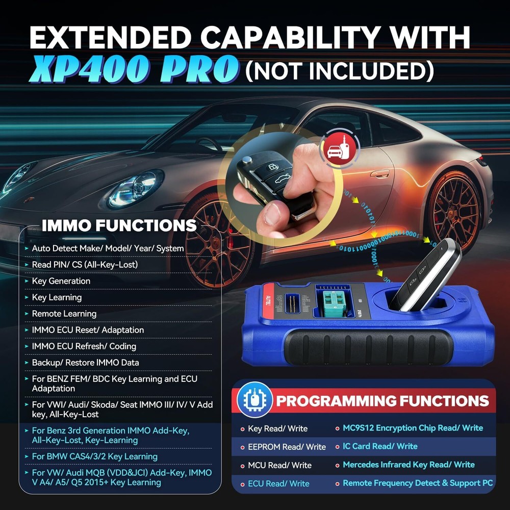 Autel MaxiIM IM508S IMMO Key Programming 2024 Diagnostic Scan Tool Android 11.0