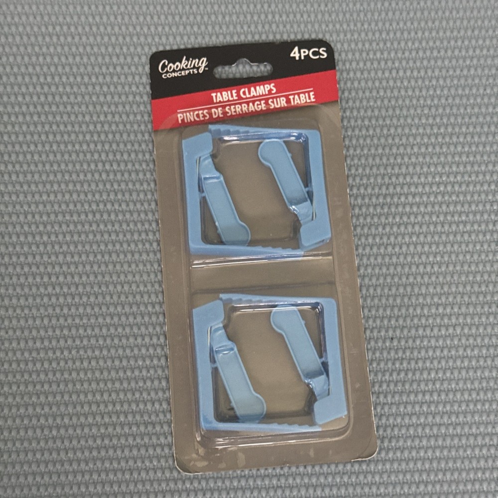 12 Plastic Table Cloth Clips Clamp NEW