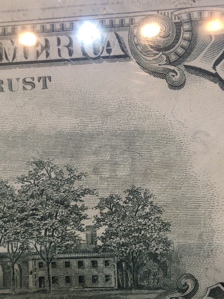 Older 1988 $100 Dollar Offset print Error circulatedNote