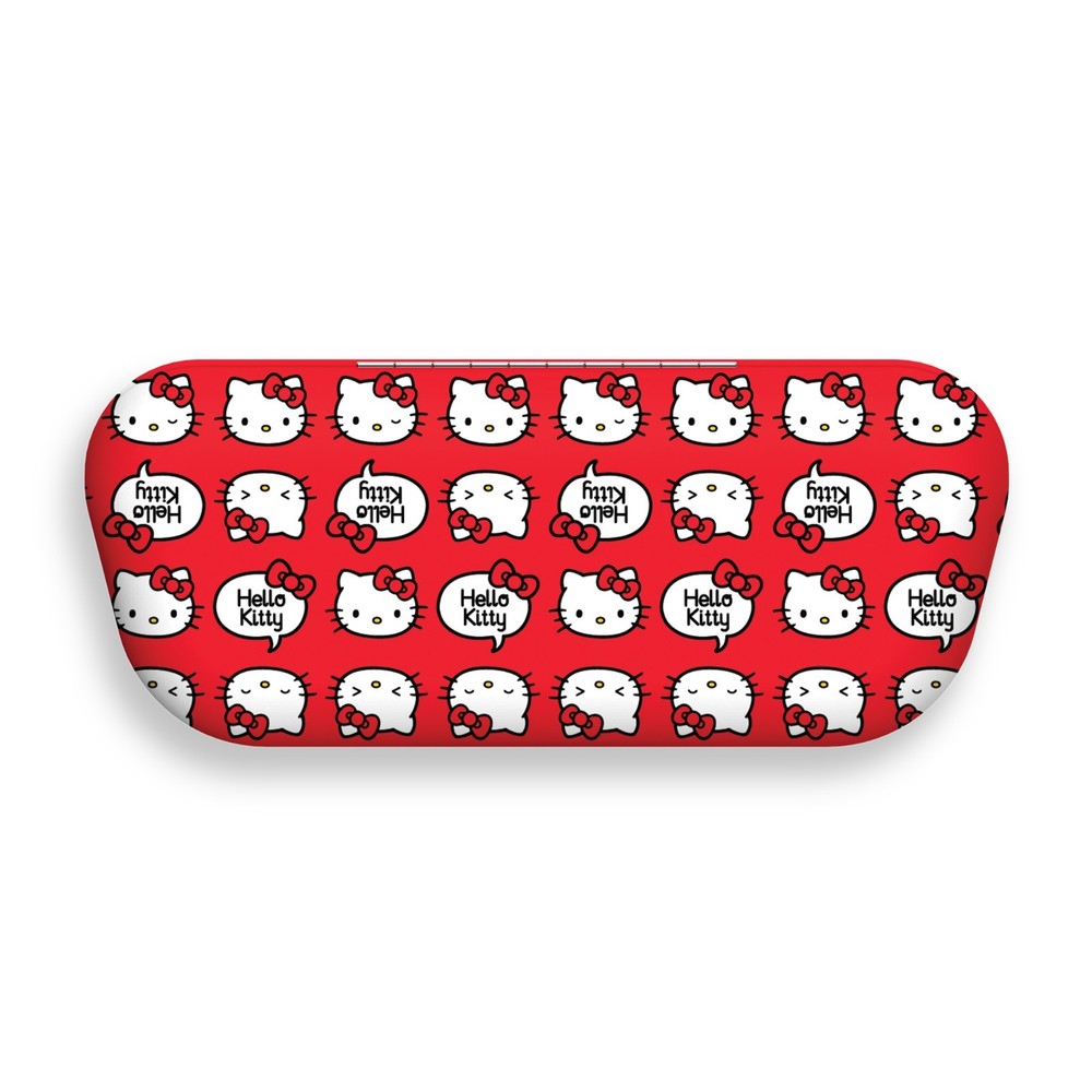 Hello Kitty Eyeglass Case - Red