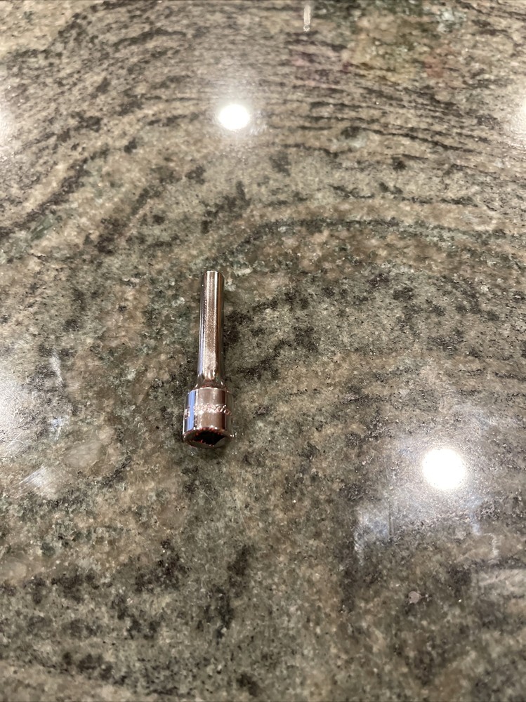 Snap-On stm05 5/32" 1/4" drive sae deep 6 point chrome socket