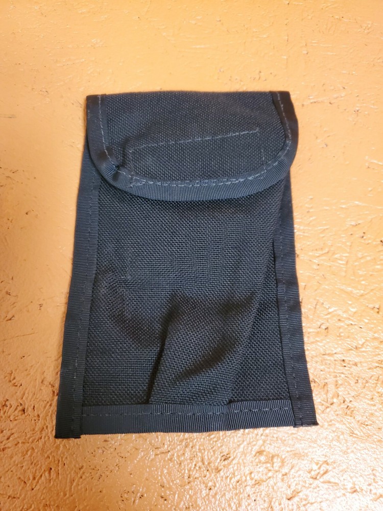 Raine Inc Basic Tactical Black Durable Nylon Pouch