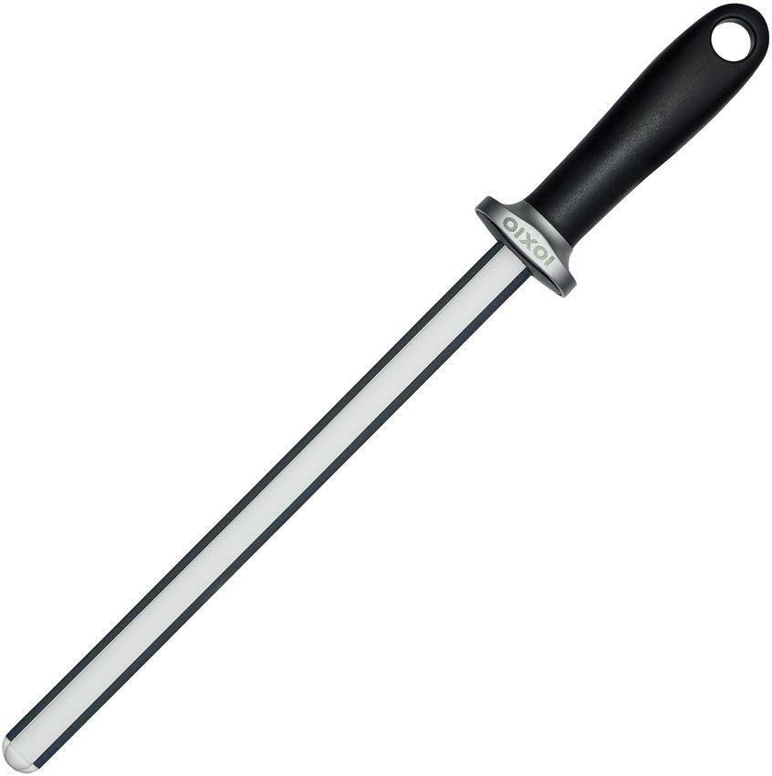 IOXIO Duo Ceramic Knife Sharpener Black Handle 15.5"