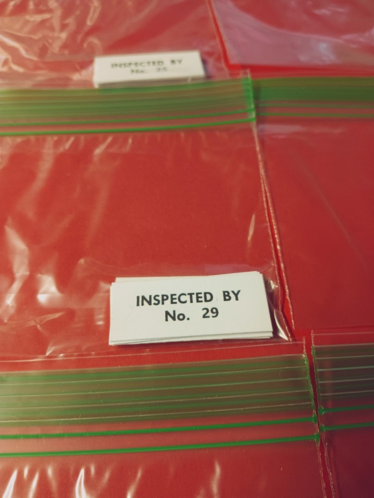 A.C. Gilbert Erector Set Inspected By Tags (Reproduction)