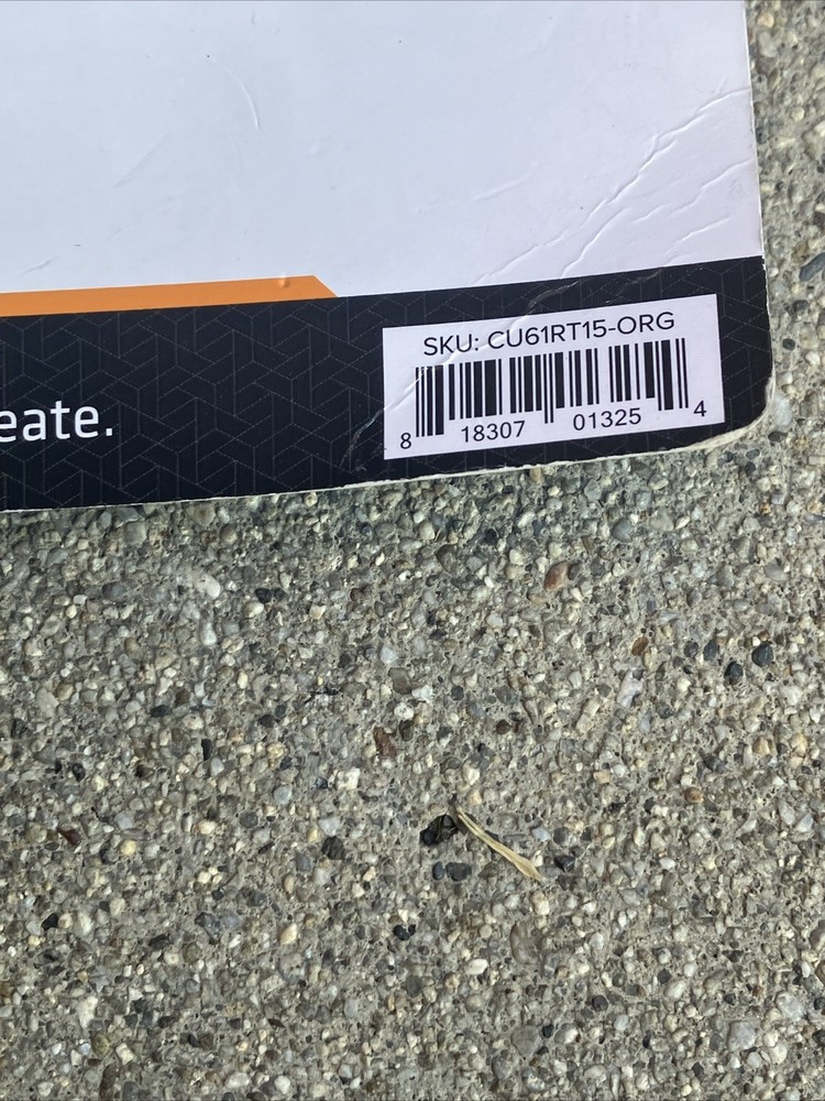 Used Tether Tools TetherPro USB to 3.0 Micro-B Right Angle Cable, 15', Orange