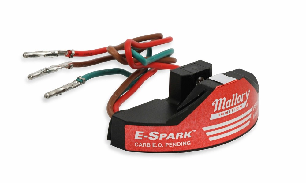 Mallory Distributor Ignition Module 6100M; E-Spark 12 Volts for Harley Davidson