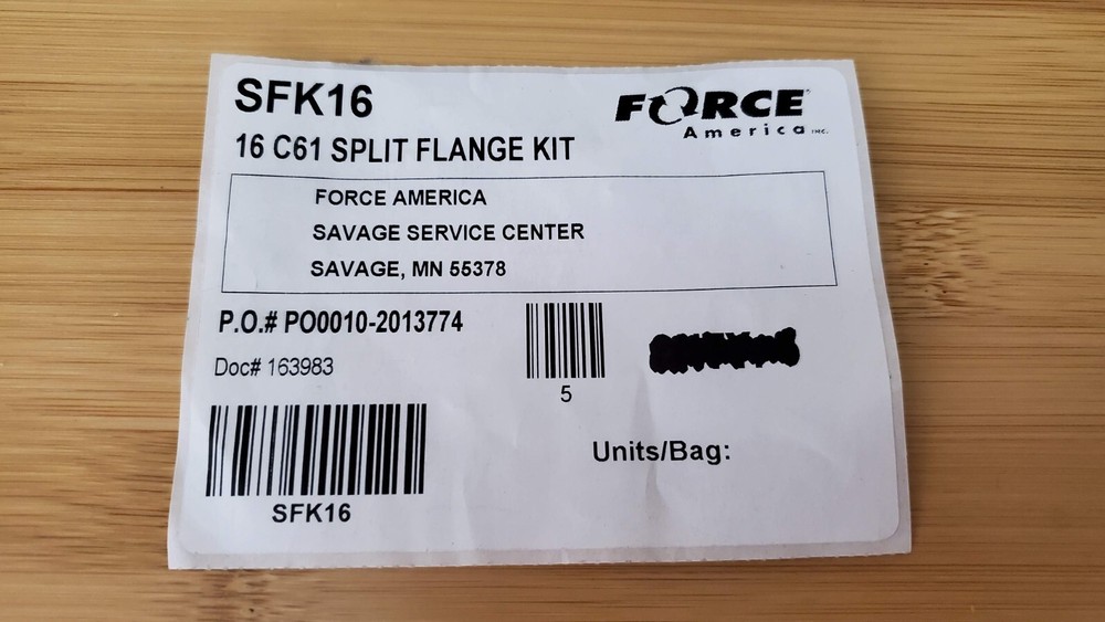 16 Code 61 Split Flange Kit