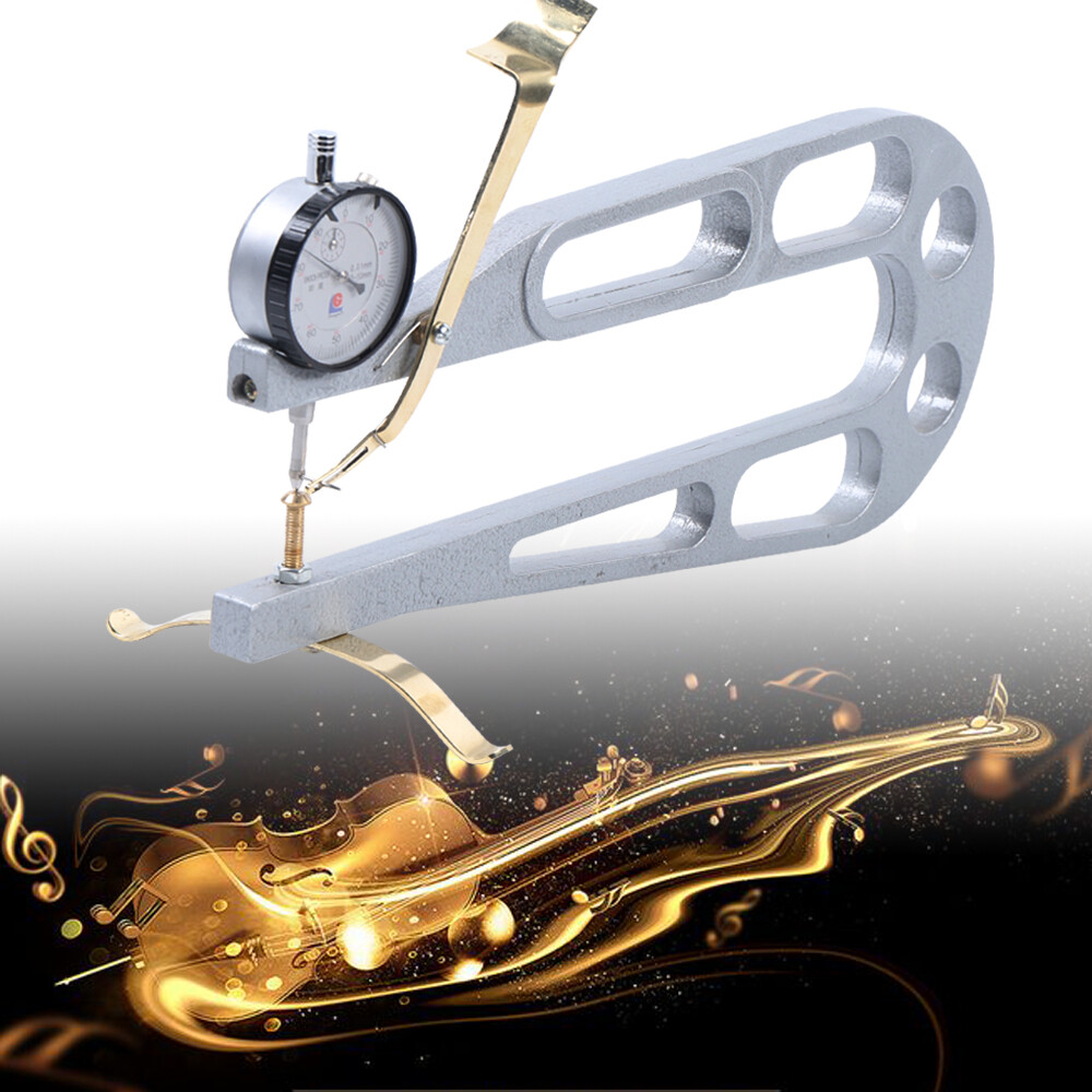 Professional Luthier Violin/Viola/Cello Thickness Measure Tool w/ Dial Indicator