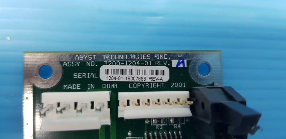 Asyst Technologies 3200-1204-01 Interface Board PCB Used