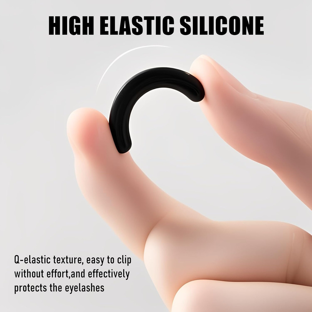 30Pack Suitable for Tweezerman Eyelash Curler Refills,Premium Silicone Soft Rubb