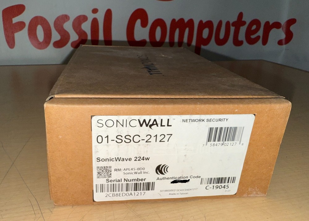 SonicWall SonicWave 224W Wireless Access Point APL45-0D0 01-SSC-2127