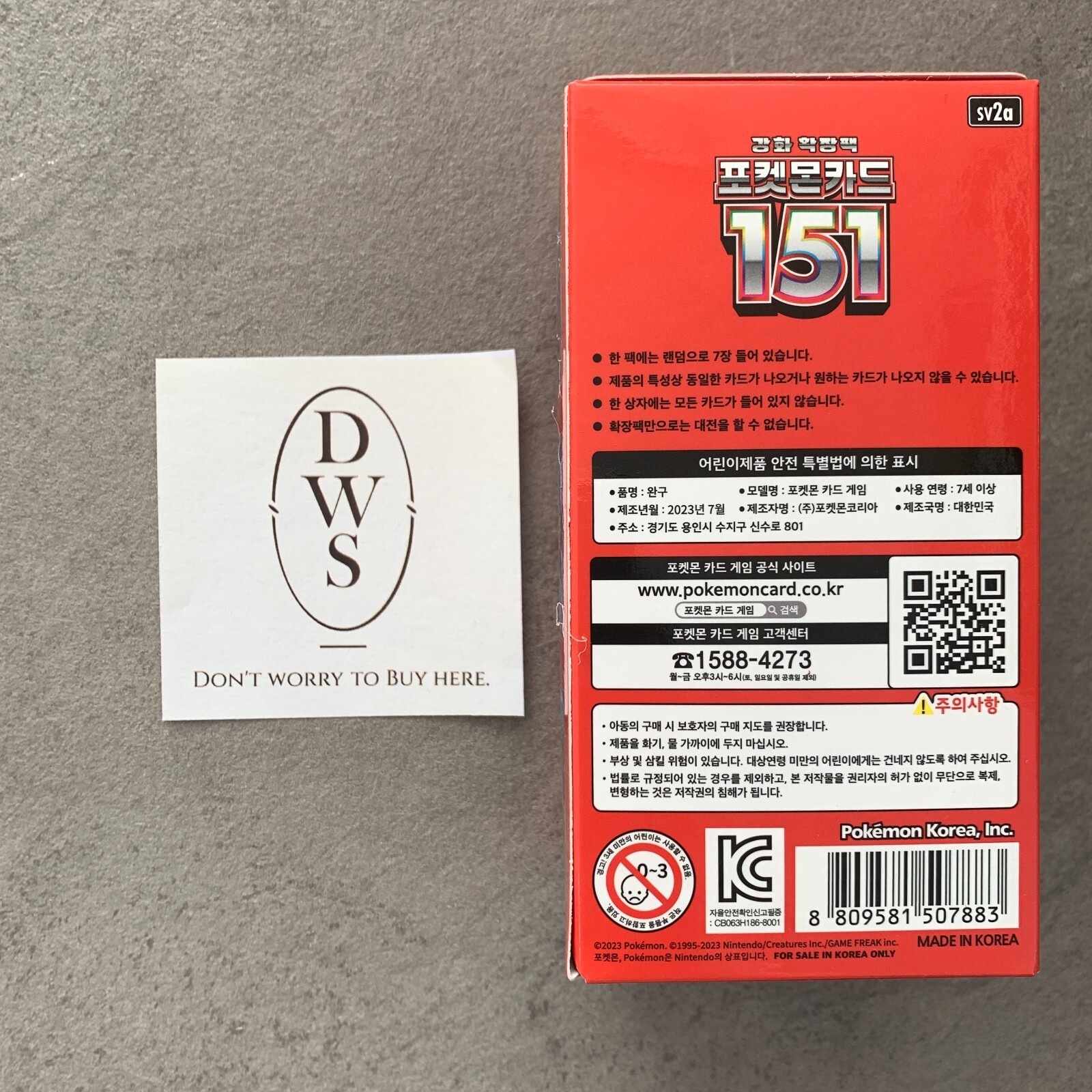 [10 BOXES] Pokemon Card 151 Booster Box Scarlet &Violet / Korean Ver / Tracking