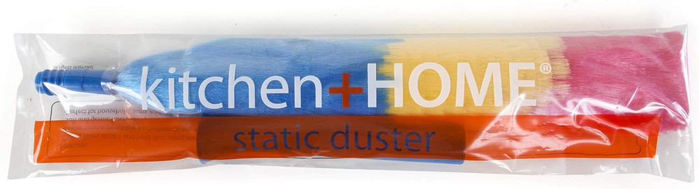 Kitchen + Home 23� Inch Rainbow Static Duster - Electrostatic Feather Duster ...