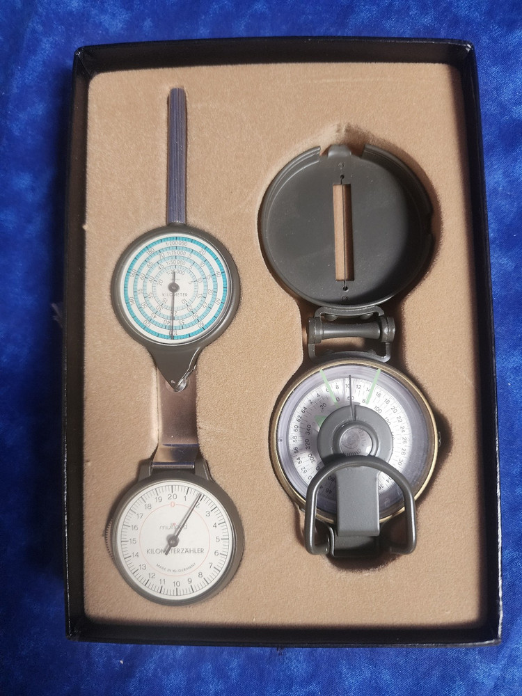 Curvimeter - Multiped Watch & Lensatic Compus Kit