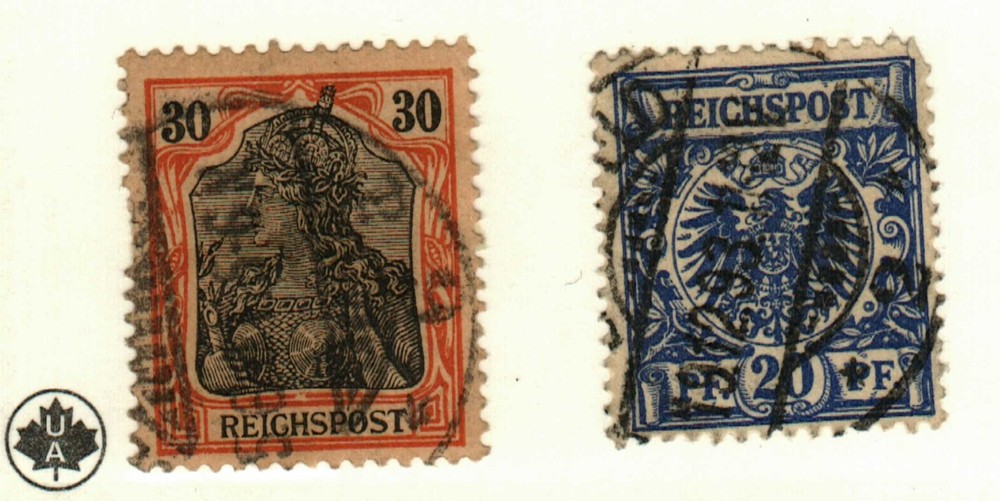 Germany #49, 58 used