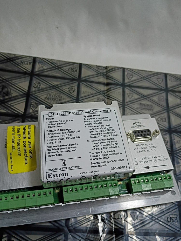 Extron MLC 226 IP AAP MediaLink Controller with Ethernet Control