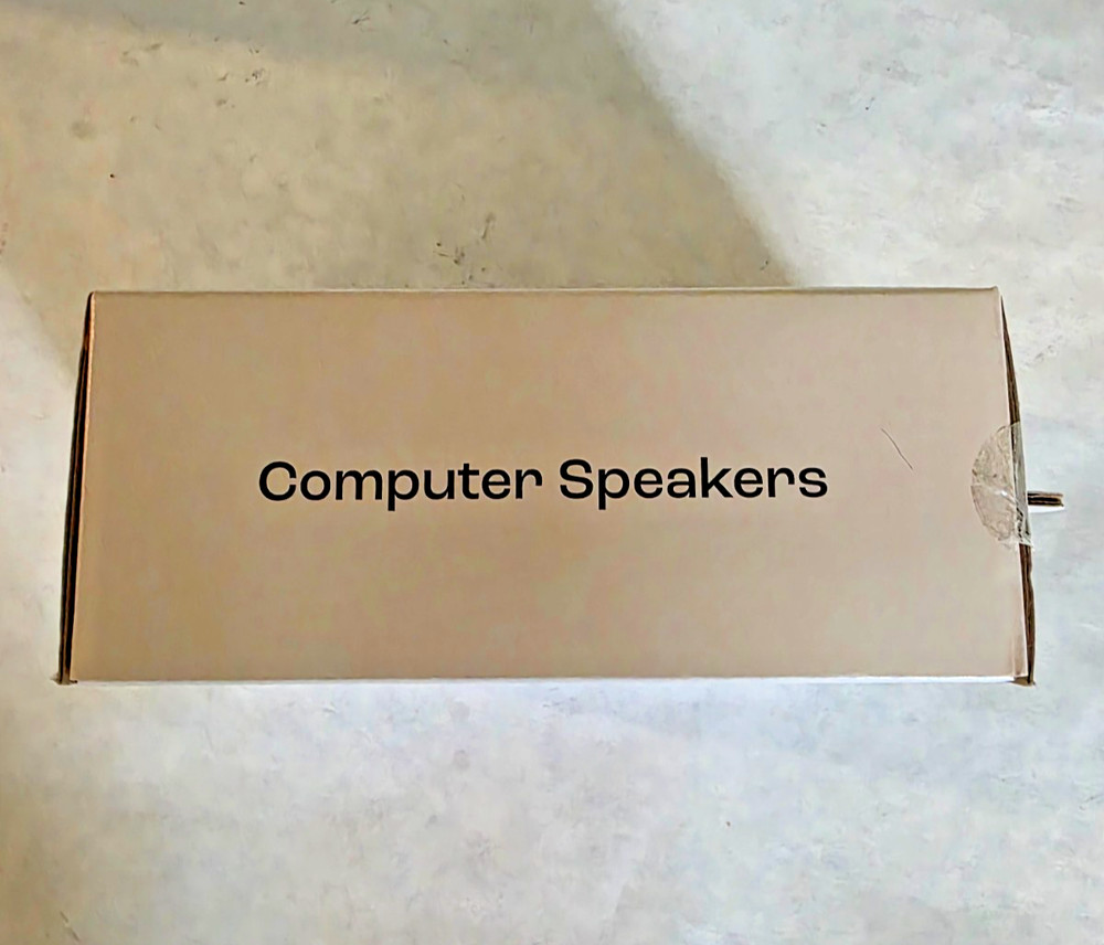 North Computer Speakers Navy Blue 3.5mm Jack Lightweight Design