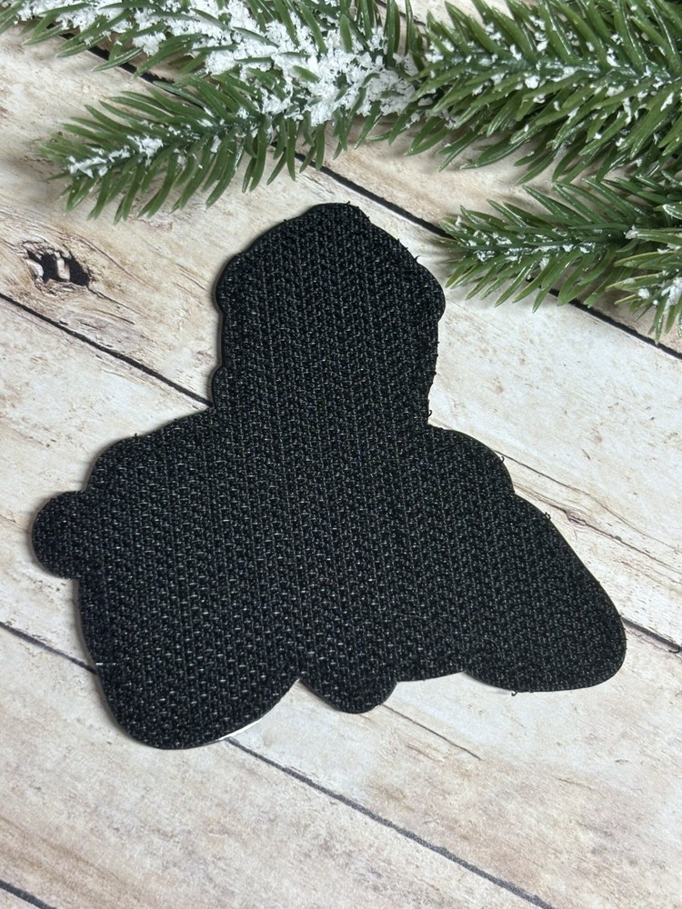 PVC Tactical Patch- Heat Patch - Hook Backed Morale Gun Val Bank Robber Patch