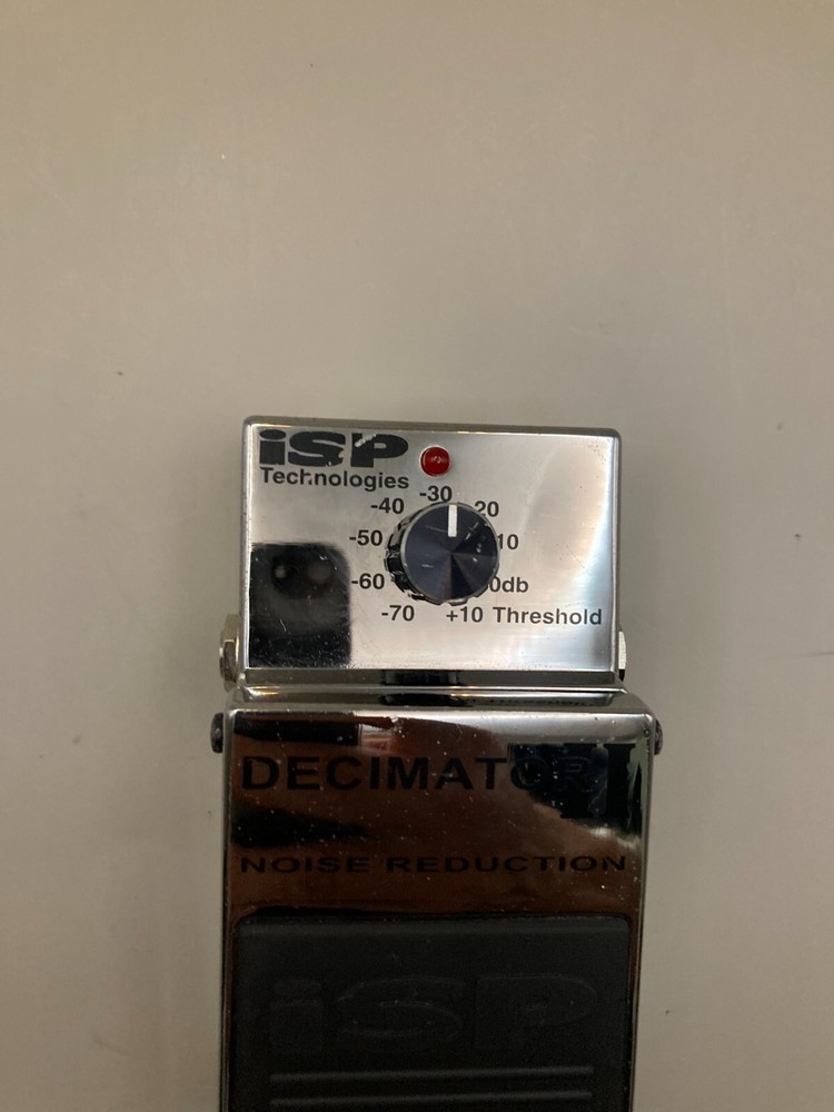 ISP Technologies Decimator II Noise Reduction Guitar Pedal Tested Work