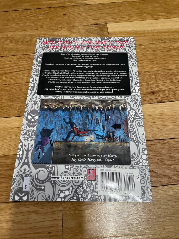 Dungeons & Dragons: Deadly Trappings RPG Resource Kenzer