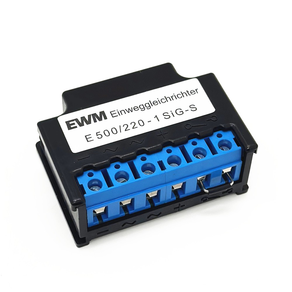 REPLACE EWM Einweggleichrichter E 500/220-1 SiG-S Motor Brake Rectifier Module