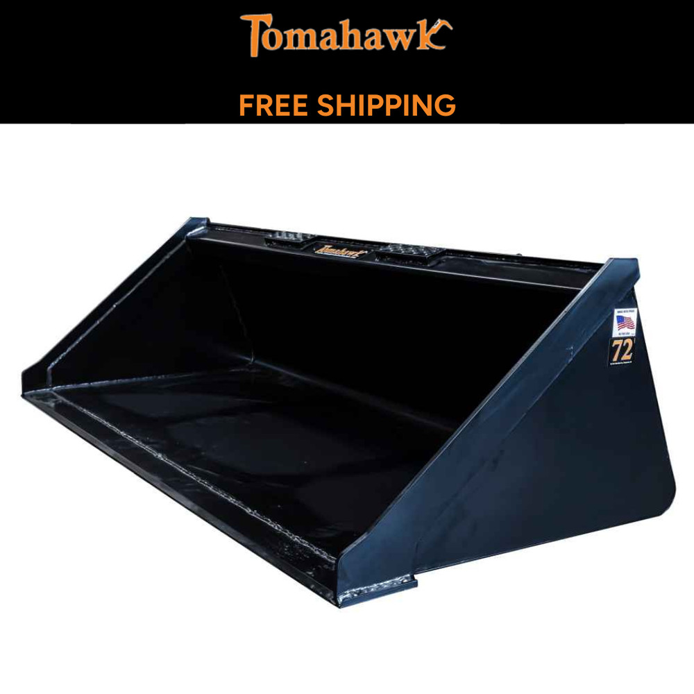 Tomahawk 72" Smooth Bucket