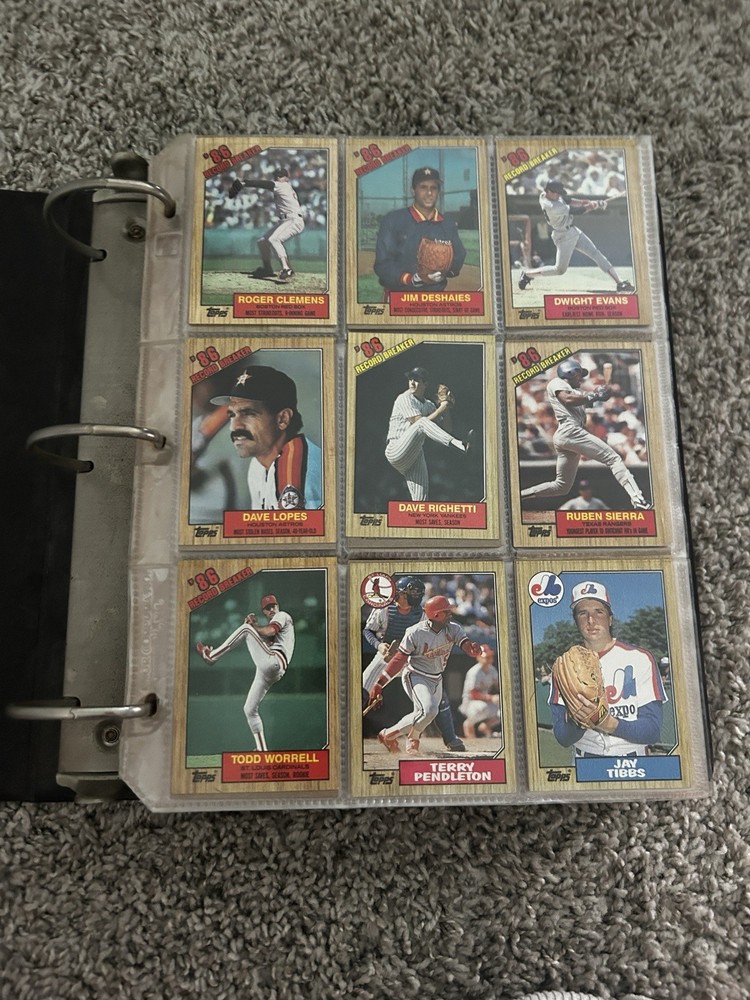 Baseball Card Album