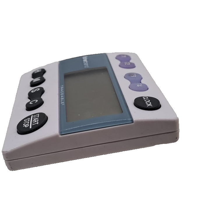 VWR 62344-641 Traceable Alarm Timer w/ Clock, 4-Channel