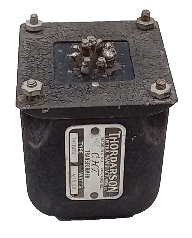 Thordarson CHT Audio Transformer Type T-15A74 INTERSTAGE COUPLING / CLASS A