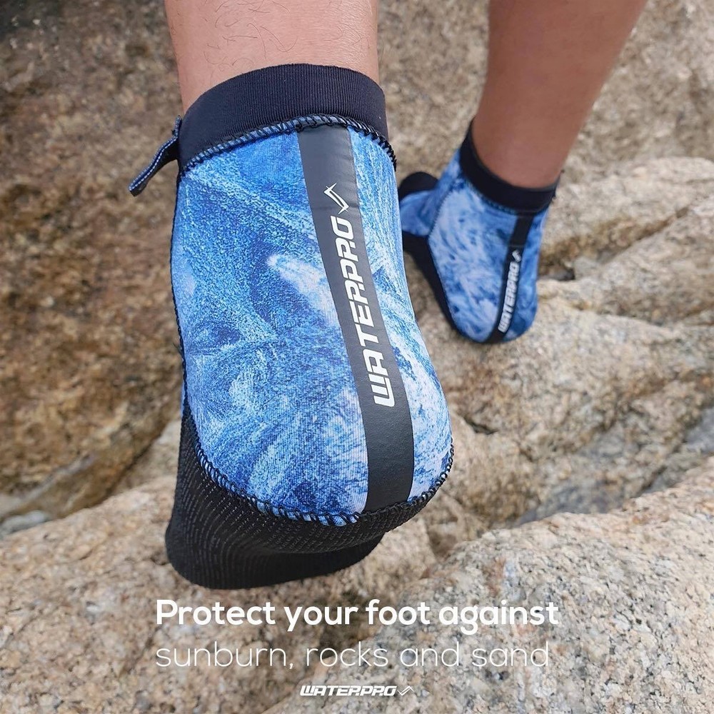Water Pro 3mm Pattern Scuba Dive Short Socks