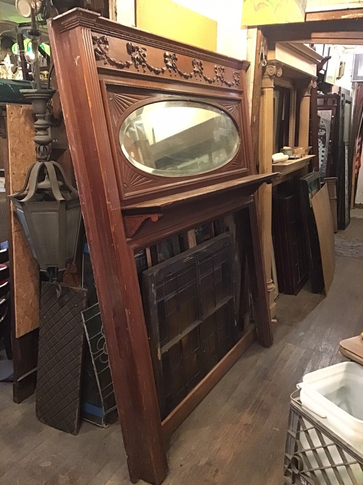fireplace mantle