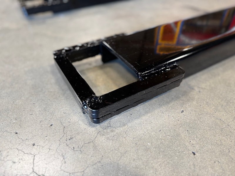 SL-FE-672 Industrial Forklift Extensions – 6,500 lb Capacity – Made in USA