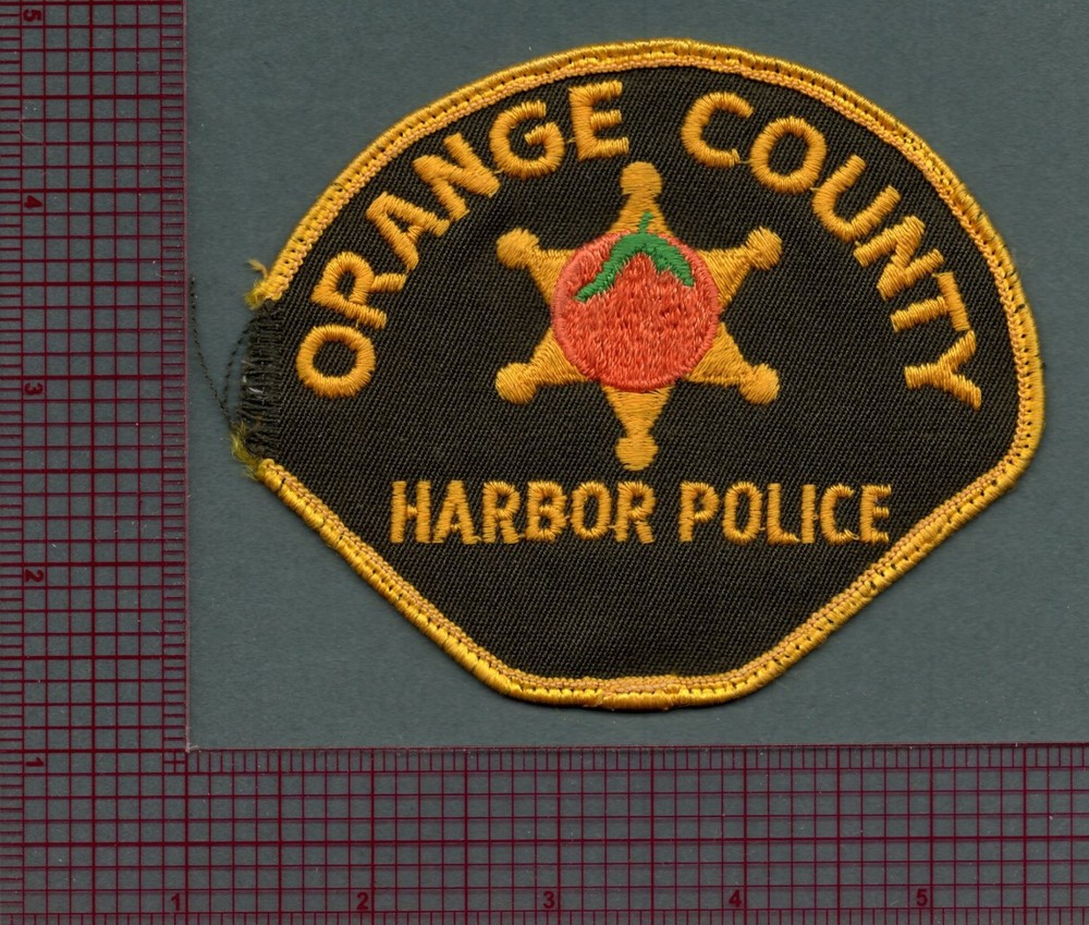 Orange County California Harbor Police Patch
