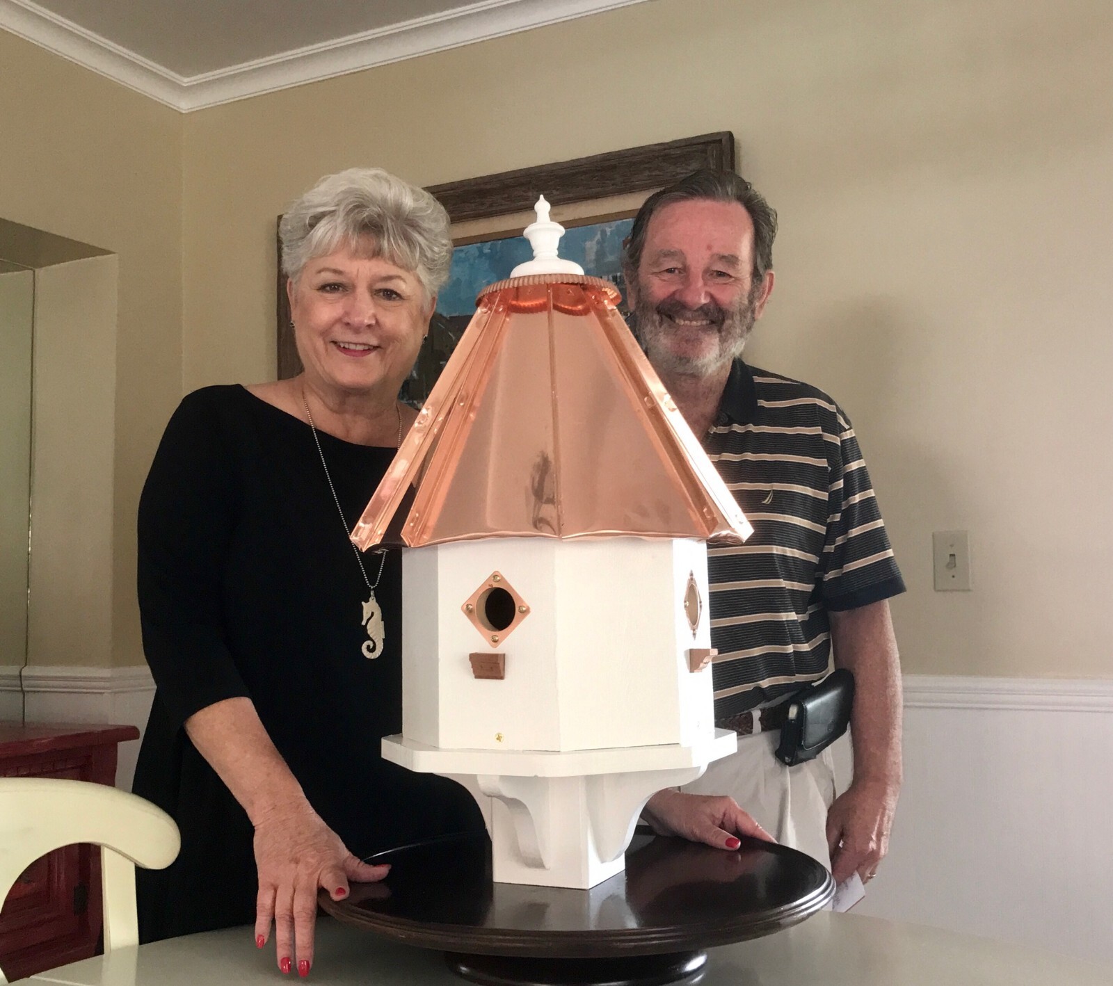 Sunset Bluebird Lodge© Large condo swamp cypress, full 16 oz raised copper roof