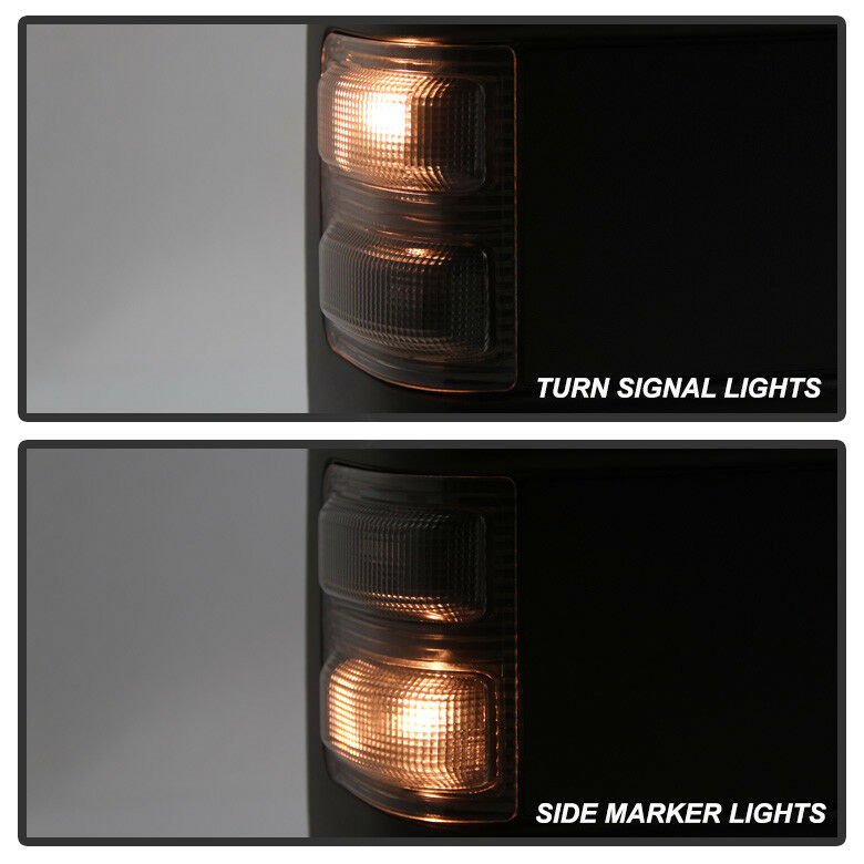 For 99-07 Ford F250 350 450 F550 Super Duty Power Heated LED Signal Tow Mirrors