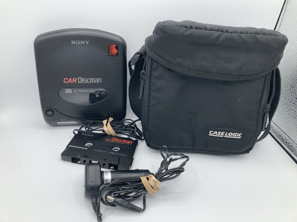 Sony D-180K Car Discman With Case