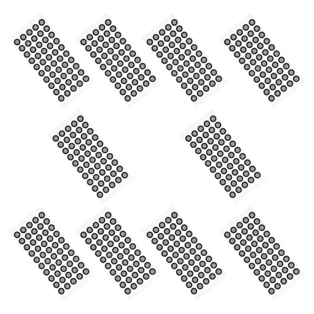 10 Sheets 3D Scanning Identification Reflective Stickers Motion Capture Dots