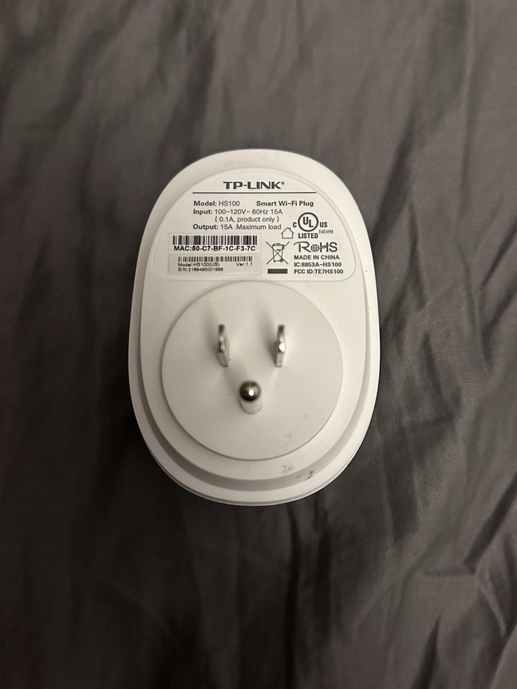 TP-Link Hs100 Wifi Smart Plug