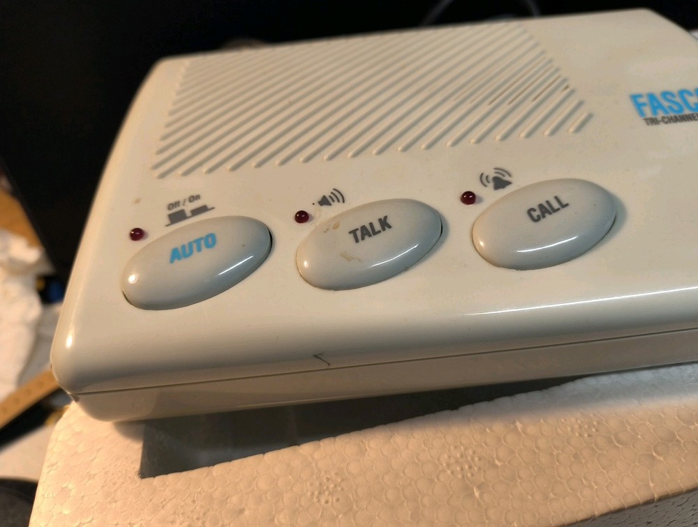 Fasco Intercom 3 Channel FM Wireless Plug n Play 2 Units Pair