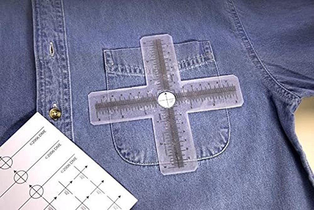 Embroidery Tool Kit, Machine Embroidery Placement Tools