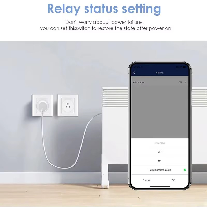 WiFi Smart Plug Socket Outlet APP Control Work with Alexa Google