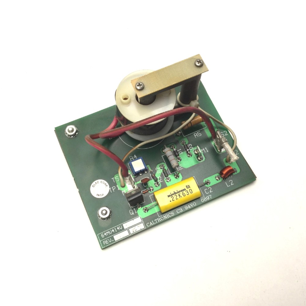 OLEC Caltronics 64MV414V00 CE 94V0 0897 J-Trigger PCB Assembly
