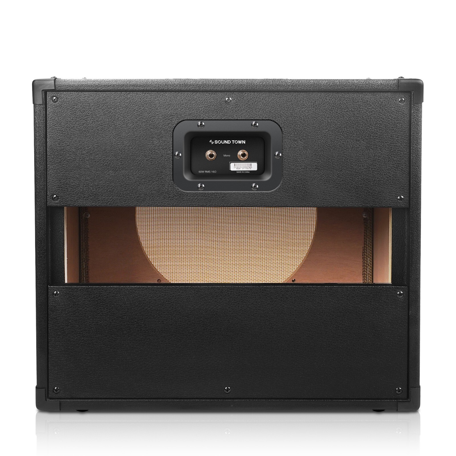 OPEN BOX:Sound Town 1 x 12" Empty Open-back Guitar Speaker (GUC112OBBK-EC-R)