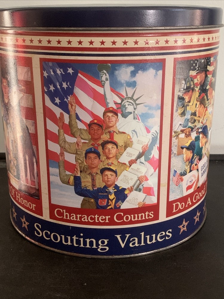 Scouting Values By Joseph’s Csatari Empty Collectible Popcorn Tin 2020