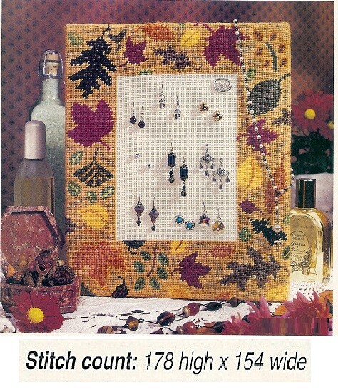 FALLING FOLIAGE  CROSS STITCH PATTERN ONLY  GU - EYUS