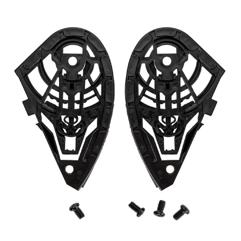 Helmets Visors Base Plate with Screw Face Shield Visors Base Helmets Accessory