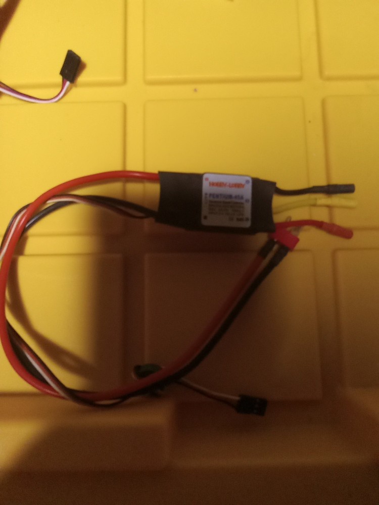 Hobby-Lobby Pentium-45A Electronic Speed Controller (ESC) for brushless motors.