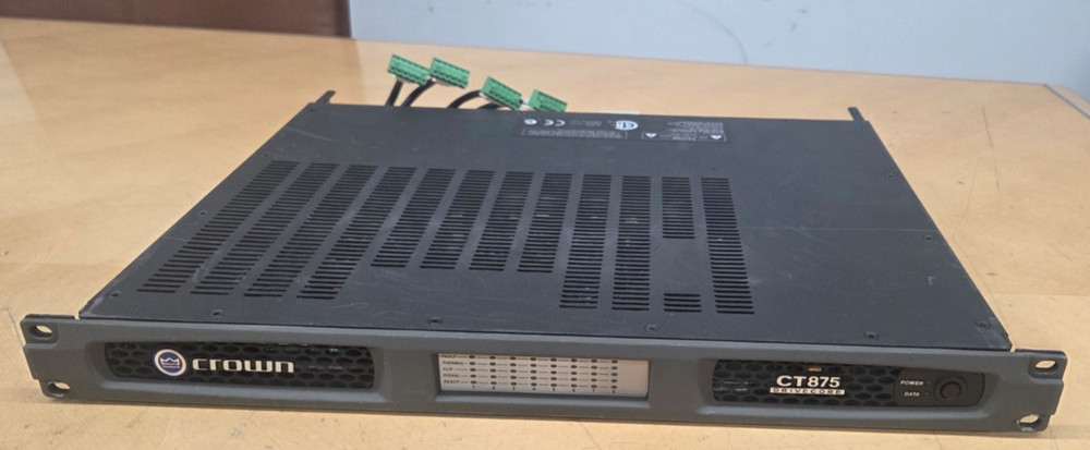 CROWN CT875 Multizone 8-Channel Amplifier